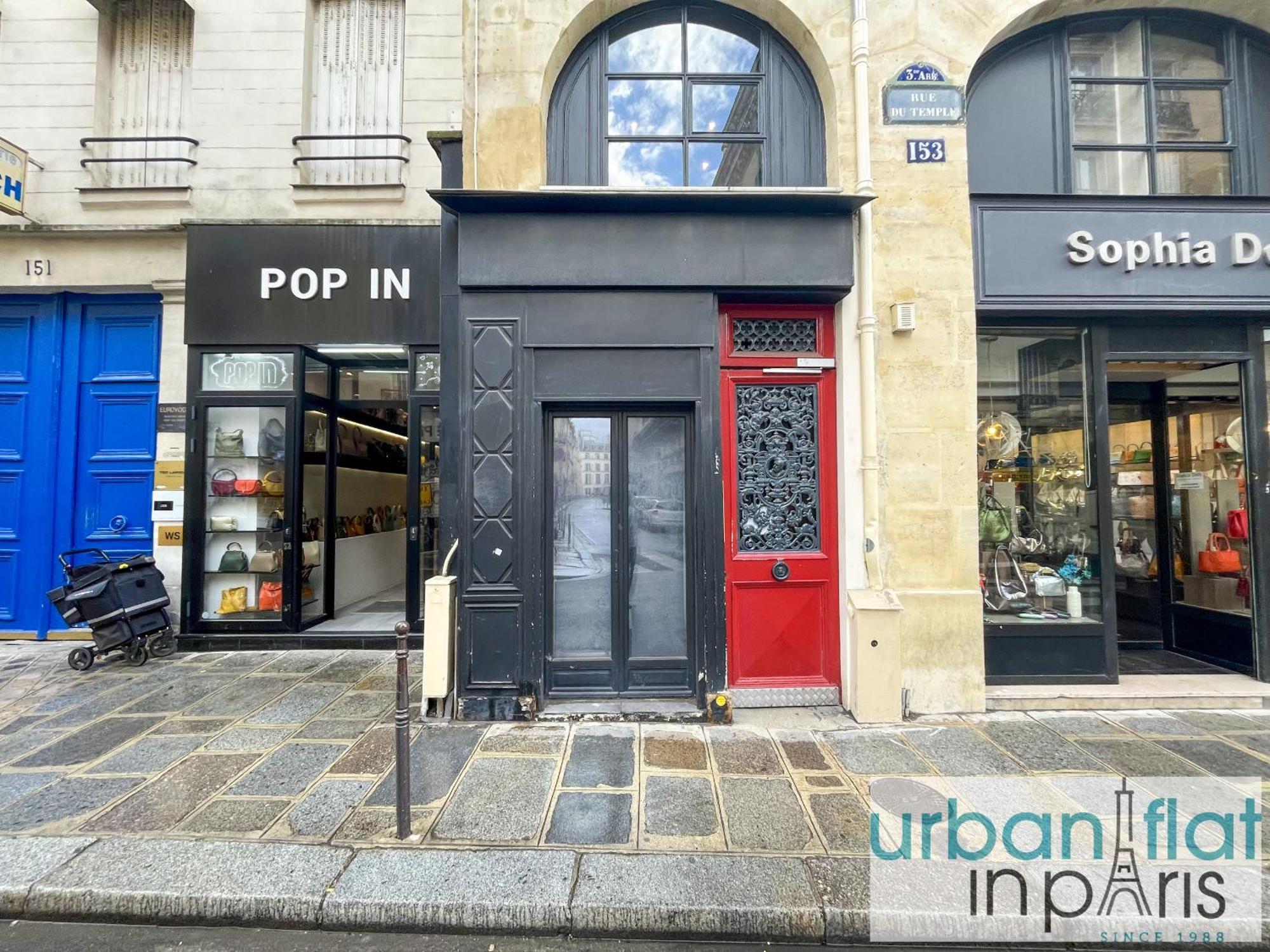 120 - Urban Gorgeous Apartment Le Marais Paris Exteriör bild